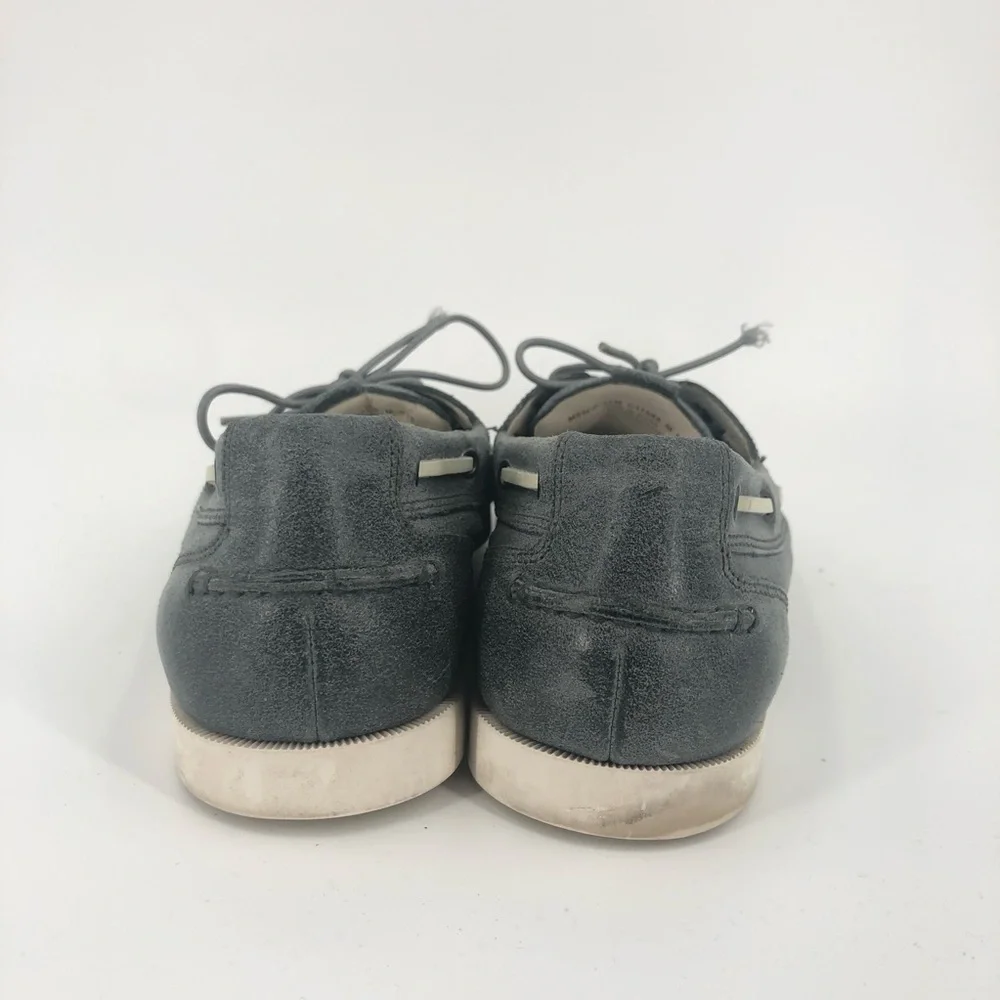 COLE HAAN Men’s Size 11 Gray Boat Shoe Loafers